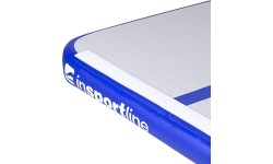 Inflatable Exercise Mat inSPORTline Airstunt 500 x 100 x 10 cm White w/ Electric Pump