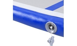 Inflatable Exercise Mat inSPORTline Airstunt 500 x 100 x 10 cm White w/ Electric Pump