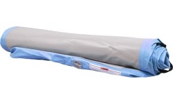 Inflatable Exercise Mat inSPORTline Airstunt 400 x 100 x 10 cm White w/ Electric Pump