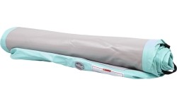 Pripučiamas gimnastikos kilimėlis inSPORTline Airstunt 300 x 100 x 10 cm, baltas, su elektriniu siurbliu