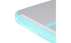 Pripučiamas gimnastikos kilimėlis inSPORTline Airstunt 300 x 100 x 10 cm, baltas, su elektriniu siurbliu
