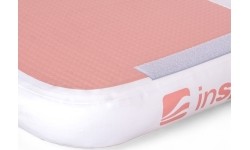 Inflatable Exercise Mat inSPORTline Airstunt 500 x 100 x 10 cm Coral Pink w/ Hand Pump