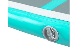 Inflatable Exercise Mat inSPORTline Airstunt 400 x 100 x 10 cm Gray w/ Hand Pump