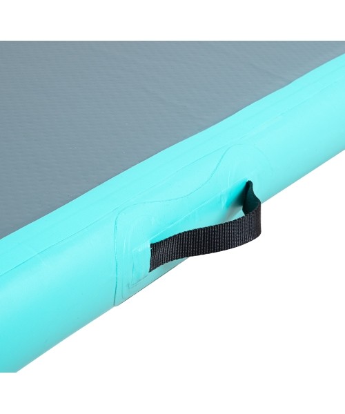 Inflatable Exercise Mat inSPORTline Airstunt 300 x 100 x 10 cm Gray w/ Hand Pump