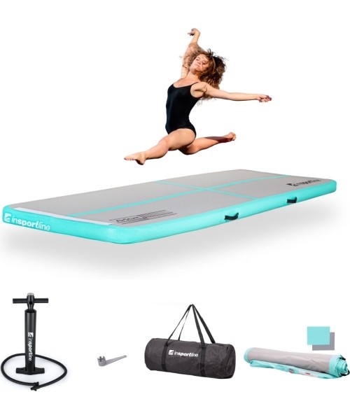 Inflatable Mats inSPORTline: Inflatable Exercise Mat inSPORTline Airstunt 300 x 100 x 10 cm White w/ Hand Pump