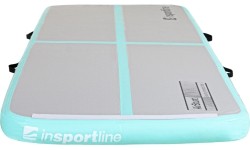 Inflatable Exercise Mat inSPORTline Airstunt 300 x 100 x 10 cm White w/ Hand Pump