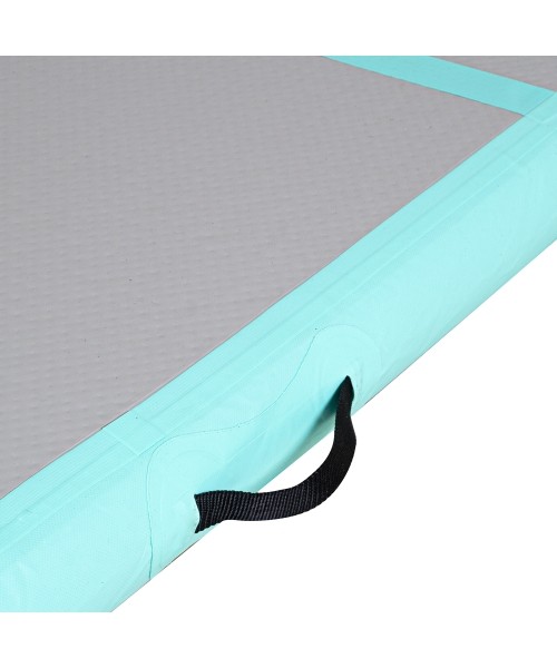 Inflatable Exercise Mat inSPORTline Airstunt 300 x 100 x 10 cm White w/ Hand Pump