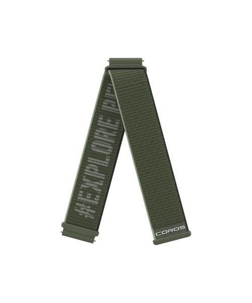 Laikrodžiai ir pulsometrai : COROS 22mm Nylon Band - Green