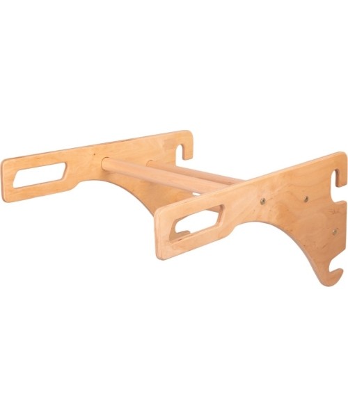 Pull-Up Bars and Parallel Bars for Wall Bars inSPORTline: Wall Bar-Mounted Wooden Horizontal Bars inSPORTline Tsibic