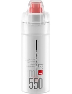 Elite Jet Plus Water Bottle // 550 ml, with lid (transparent)