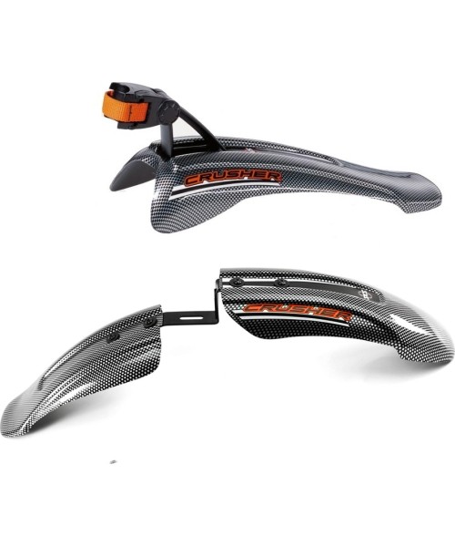 Gloves & Helmets & Accessories : SKS Crusher Dirtboard Set, plastic (black)