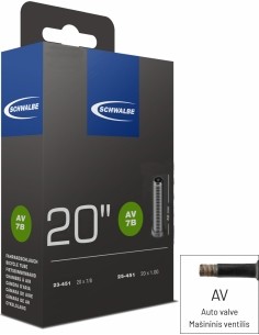 Kamera Schwalbe 20X1.00 AV7B 40MM 23/25-451