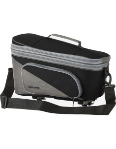 Krepšys Racktime Talis Plus 2.0 ant bagažinės, snap-it 2, 8l+7l (juodas)