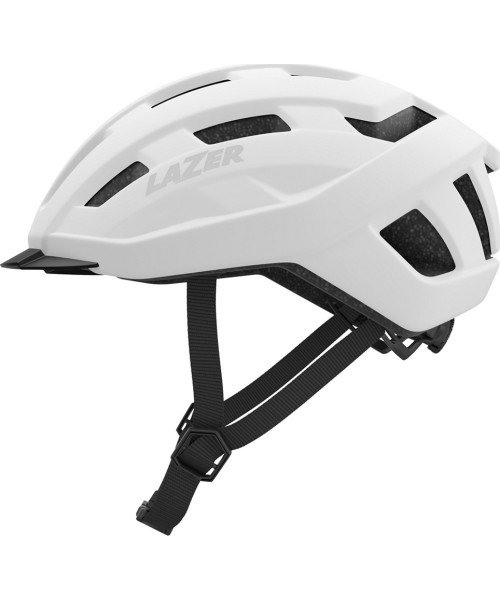 Aksesuarai bei priedai dviračiams Lazer: Šalmas Lazer Codax, Uni 54-61 cm, (baltas matinis)