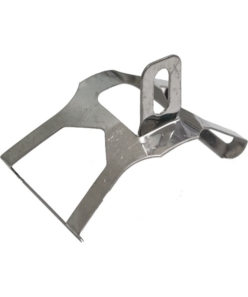 Fender mounting bracket 70mm, metal (silver)