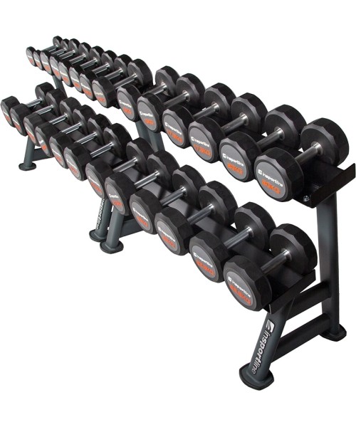 Steel Dumbbells inSPORTline: Hantelių komplektas inSPORTline Profi CPU, 2x5-35kg
