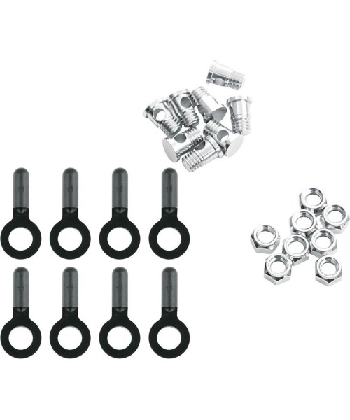 Aksesuarai bei priedai dviračiams : Skydelių tvirtinimo elementai SKS for Chromoplastics/Bluemels/Longboards