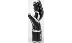 MMA Gloves Venum: "Venum Challenger 2.0" MMA pirštinės - juodos/ sidabrinės