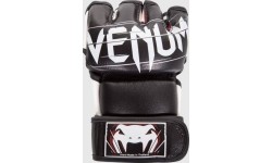 MMA Gloves Venum: Venum Undisputed 2.0 MMA Gloves - Nappa Leather - Black