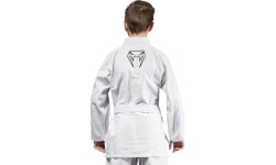 Jiu Jitsu Kimono Venum: Venum Contender Kids BJJ Gi (Free white belt included) - White