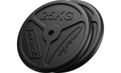 30 mm - Plieniniai svoriai Marbo Sport: Ketaus svoriai 50kg (2x25kg) Marbo MW-2x25KG-SLIM