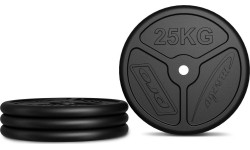 30 mm - Plieniniai svoriai Marbo Sport: Ketaus svoriai 50kg (2x25kg) Marbo MW-2x25KG-SLIM