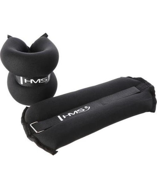 Svoriai kojoms ir rankoms HMS: Kojų ir rankų svoriai HMS OB06 , juodi, 2 x 3 kg