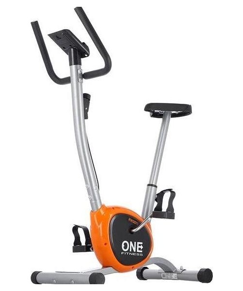 Exercise Bikes One Fitness: Exercise Bike One Fitness RW3011, Silver-Orange