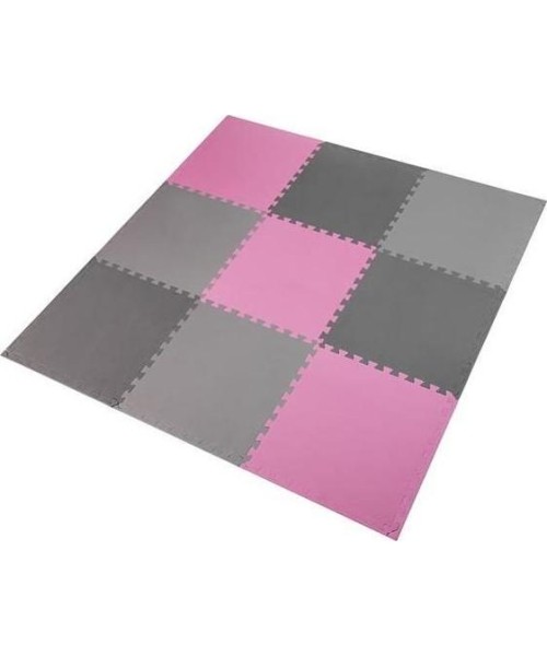 Čiužiniai sportui One Fitness: Sudedamas kilimėlis treniruotėms One Fitness MP-10, 60x60x1cm, 9 dalys