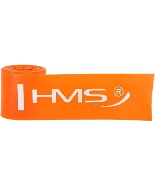 Elastinės gumos fiksuoto ilgio HMS: Elastinė guminė mankštos juosta HMS FB02, oranžinė
