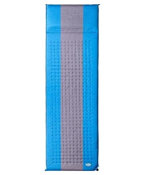 Inflatable Camping Mats Nils Camp: Savaime prisipučiantis kilimėlis Nils Camp NC4340, mėlynas/pilkas