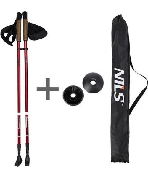 Nordic Walking Poles Nils: NW802 ŠIAURIETIŠKO ĖJIMO LAZDOS NILS