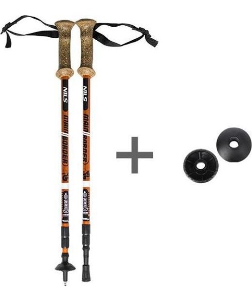 Nordic Walking Poles Nils: TK696 TREKINGO LAZDOS NILS