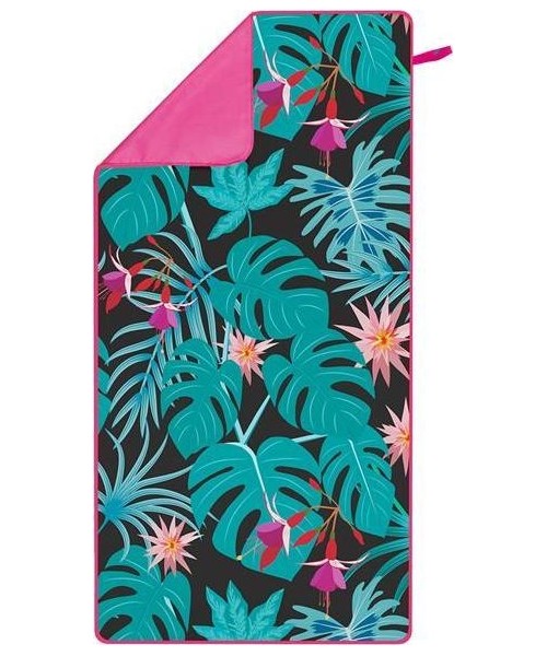 Towels Nils Camp: Microfibre Towel Nils Camp NCR14 Leaves, 160x80cm