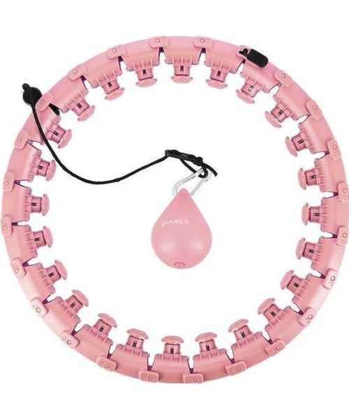 Weight Hoops HMS: HHW01 HULA HOOP PINK WITH WEIGHT HMS
