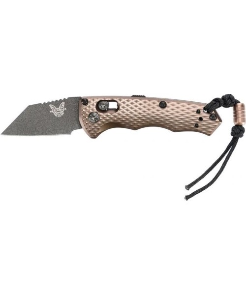 Medžiokliniai ir išgyvenimo peiliai Benchmade: "Benchmade" 2950BK-1 PARTIAL IMMUNITY, plokščias D. Žemės