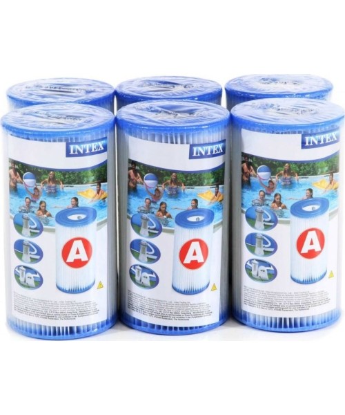 Vandens atrakcionai Intex: Baseino vandens filtrai A tipo Intex, 6vnt