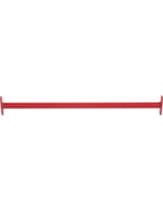 Metalinis gimnastikos skersinis KBT-900 mm, raudonas