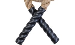 Battle Ropes inSPORTline: Natūrali jėgos-kovos virvė iš sizalio inSPORTline Waverope Base 9m 40mm 5,7kg