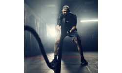 Battle Ropes inSPORTline: Natūrali jėgos-kovos virvė iš sizalio inSPORTline Waverope Base 9m 40mm 5,7kg