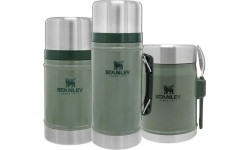 Thermoses Stanley: Termosas maistui Stanley Classic Legendary 0.4L, žalias, su šaukštu