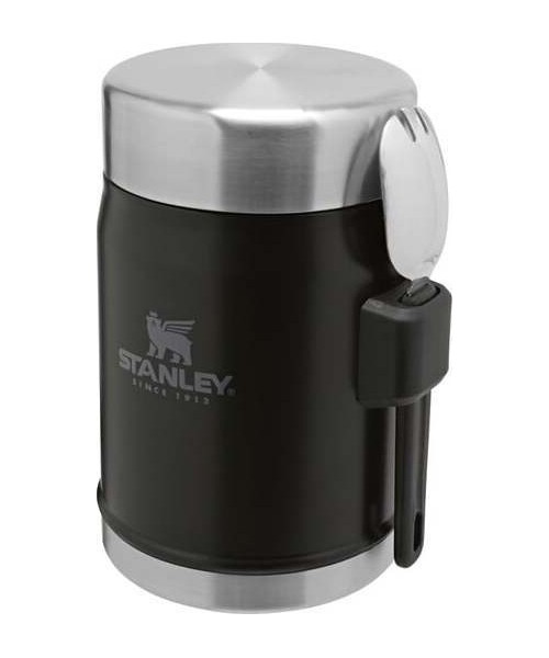 Thermoses Stanley: Food Thermos with a Spoon Stanley Classic, 0,4l, Black