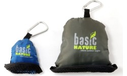 Rankšluostis BasicNature Mini, 40x40cm, žalias