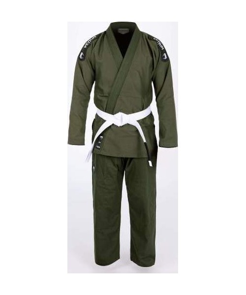Jiu Jitsu Kimono Venum: "Venum First BJJ GI" - chaki spalvos