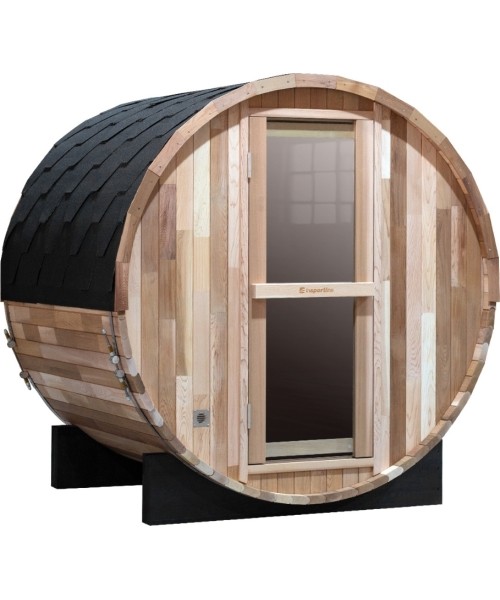 Saunas inSPORTline: Barrel Sauna inSPORTline Viduor 300 – Cedar Wood