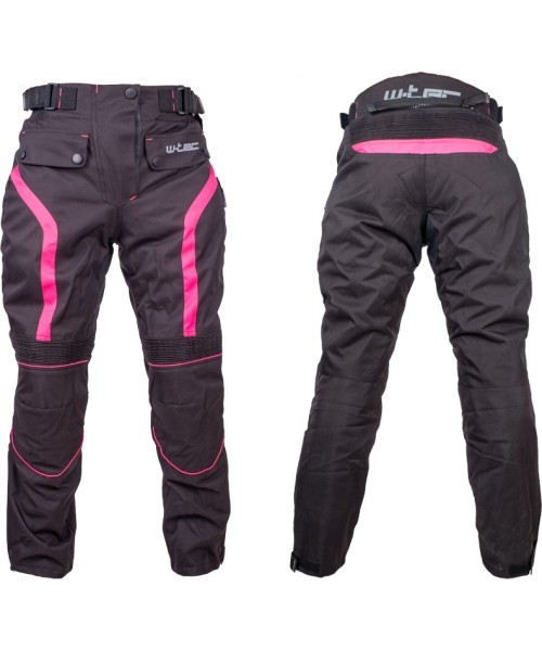 Moteriškos tekstilinės motociklininkų kelnės W-TEC: Moteriškos motociklininko kelnės W-TEC Durmanes Lady