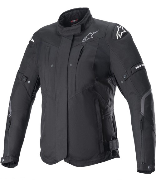 Women's Long Textile Jackets Alpinestars: Moteriška motociklininko striukė Alpinestars Stella RX-5 Drystar Black