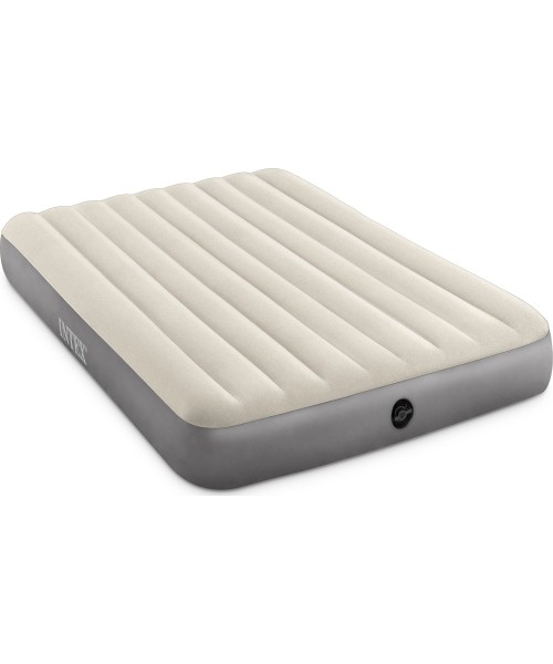 Inflatable Camping Mats Intex: Velour inflatable mattress 203x152 cm Intex 64103