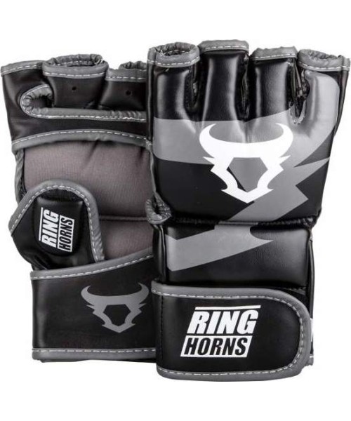 MMA Gloves Ringhorns: MMA pirštinės Ringhorns Charger - Black