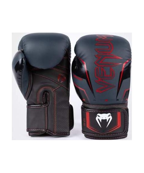 Bokso pirštinės Venum: "Venum Elite Evo" bokso pirštinės - Navy/Black/Red